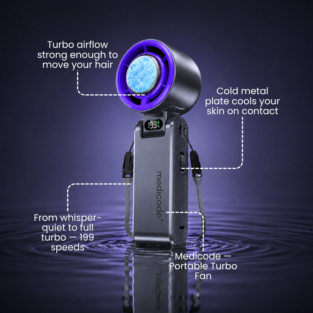 Medicode Portable Turbo Fan