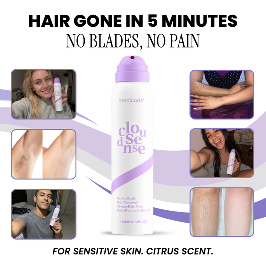 Bikini Pain-Free Hair Removal Cream for Sensitive Skin
