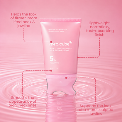 Medicube PDRN Collagen Gua Sha Neck Wrinkle Cream