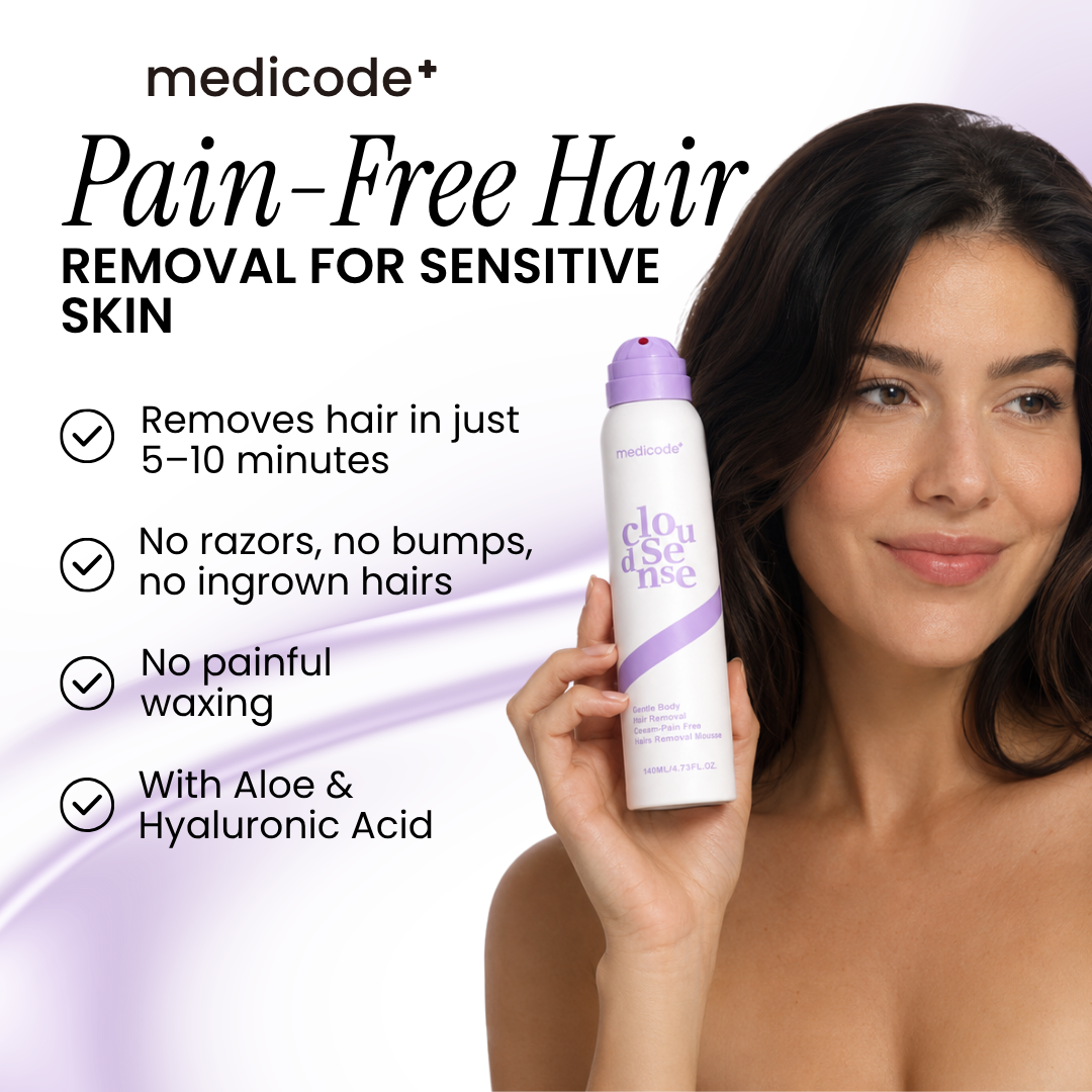 Bikini Pain-Free Hair Removal Cream for Sensitive Skin