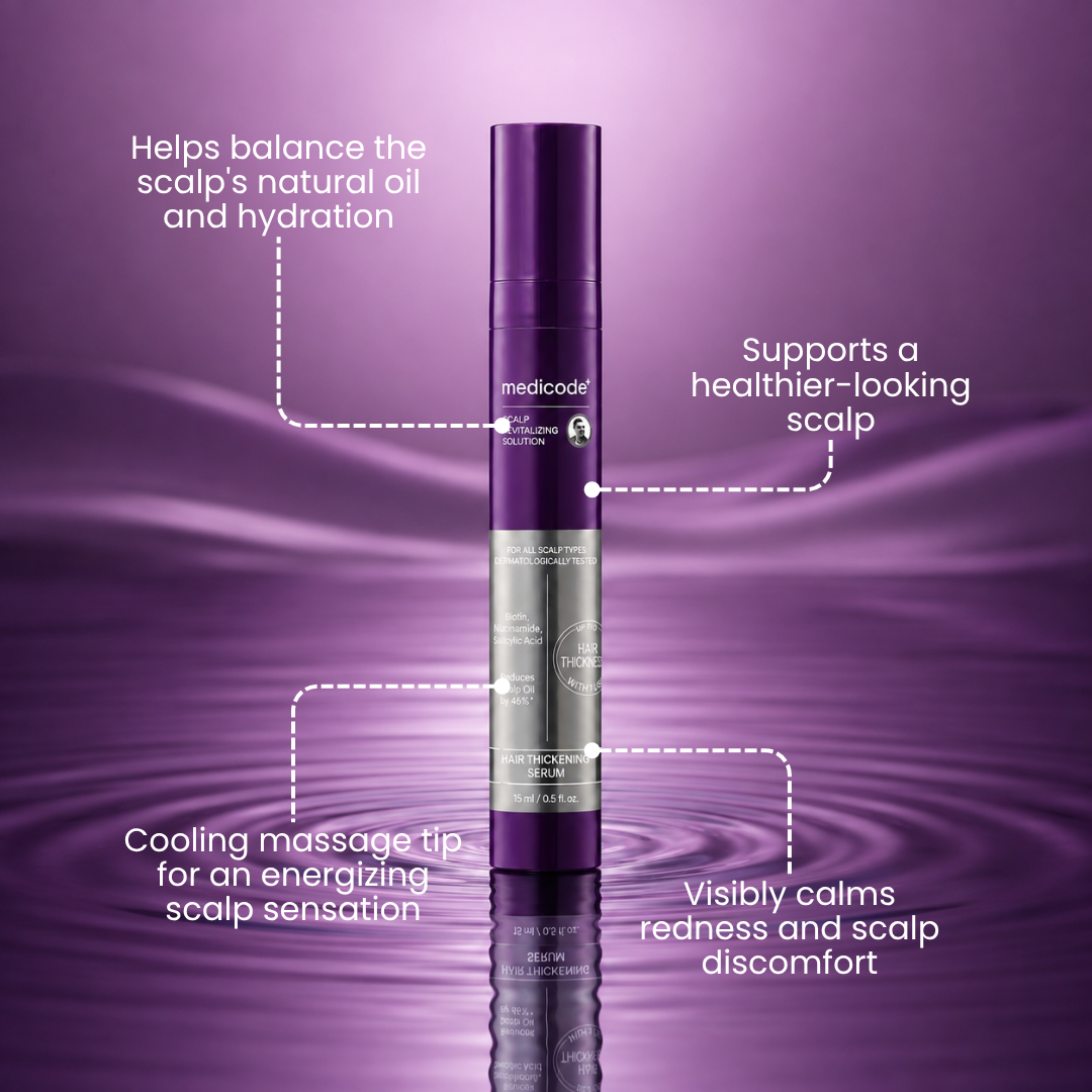 Scalp Revitalizing Roll-On Serum Hair Thickening
