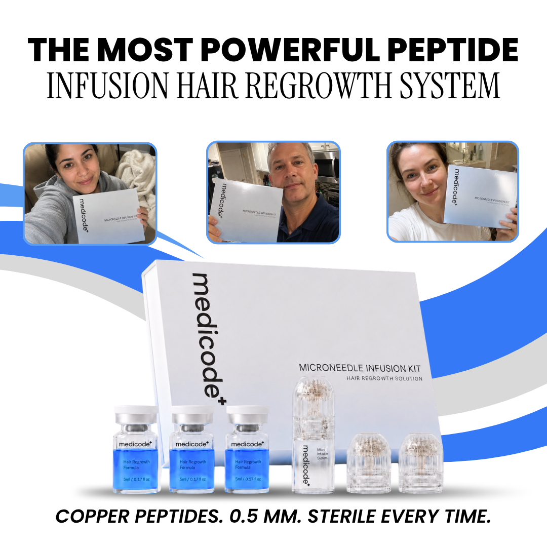 Micro-Infusion Peptide System For Hair Regrowth