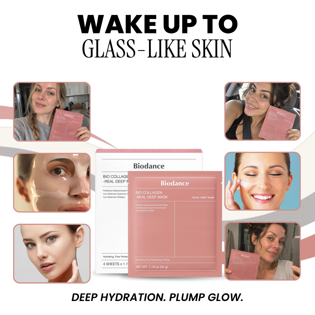 Biodance Bio-Collagen Real Deep Mask pack with customer photos