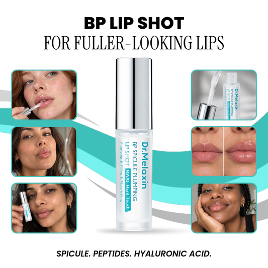 Dr.Melaxin Official BP Spicule Plumping LIP Shot with its key ingredients