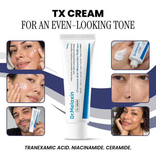 Dr.Melaxin Official TXA Cream 50ml with its key ingredients