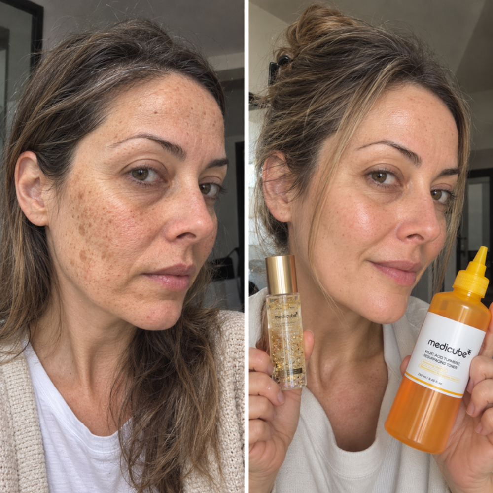 body peel exfoliating rough skin on arm